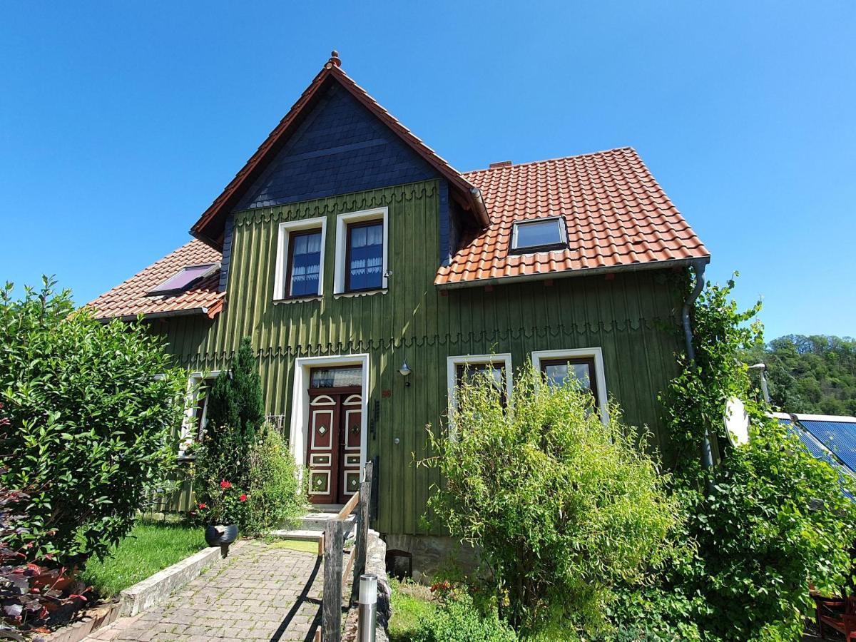 Das Gruene Haus Am Hexenstieg Rubeland Buitenkant foto