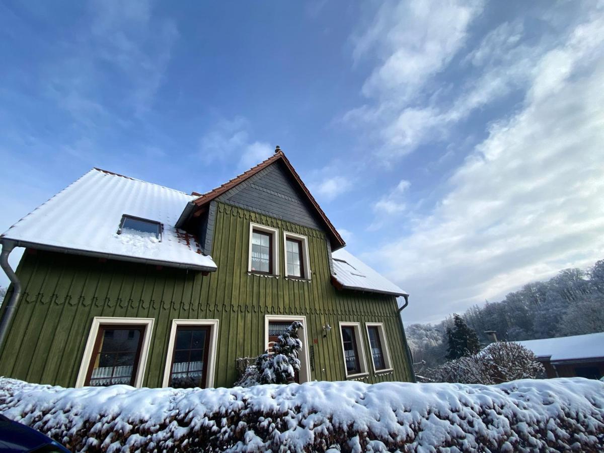Das Gruene Haus Am Hexenstieg Rubeland Buitenkant foto